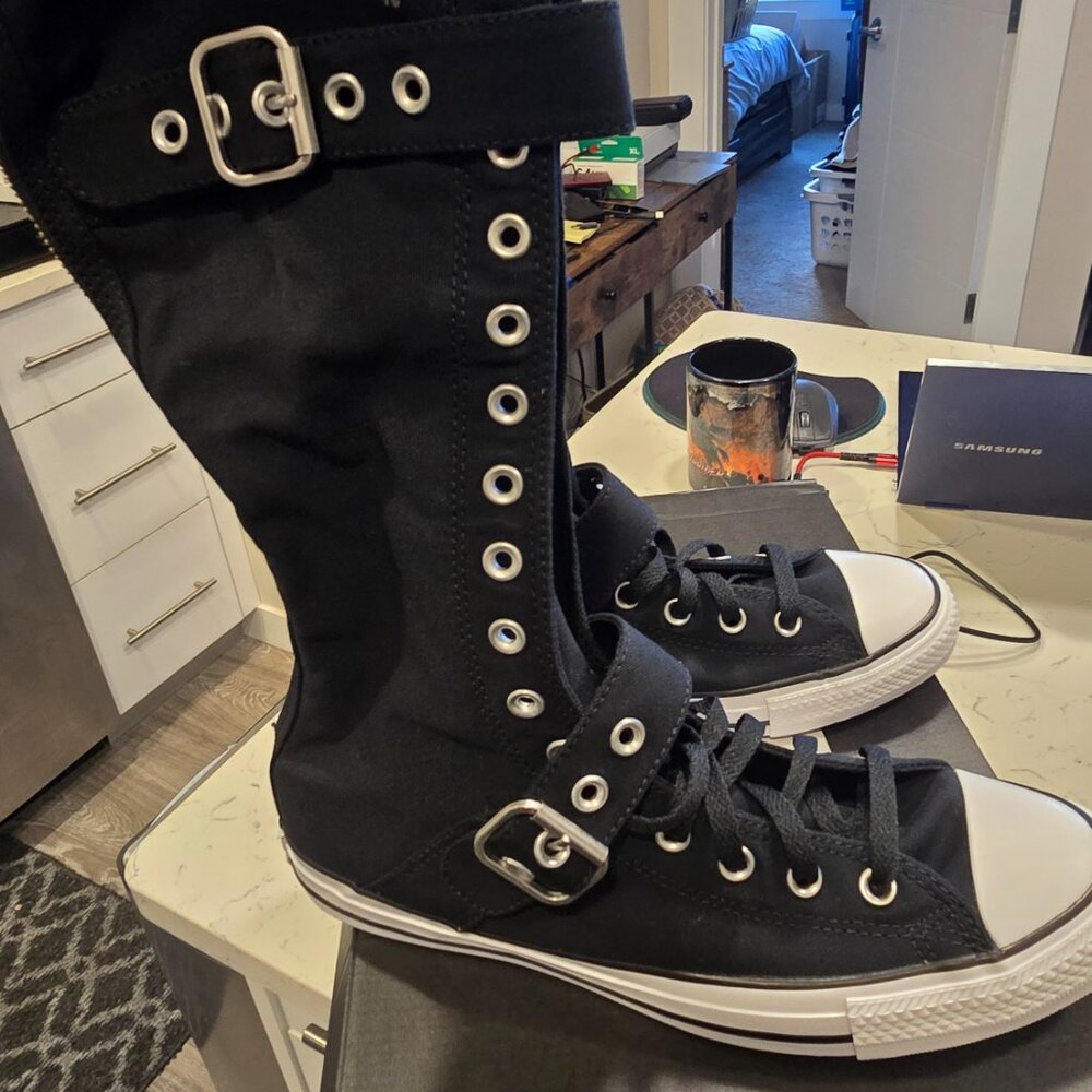 Converse Unisex Chuck Taylor XX-Hi Straps Buckles A14873C Women's 11 Men's 9 New - Picture 3 of 13